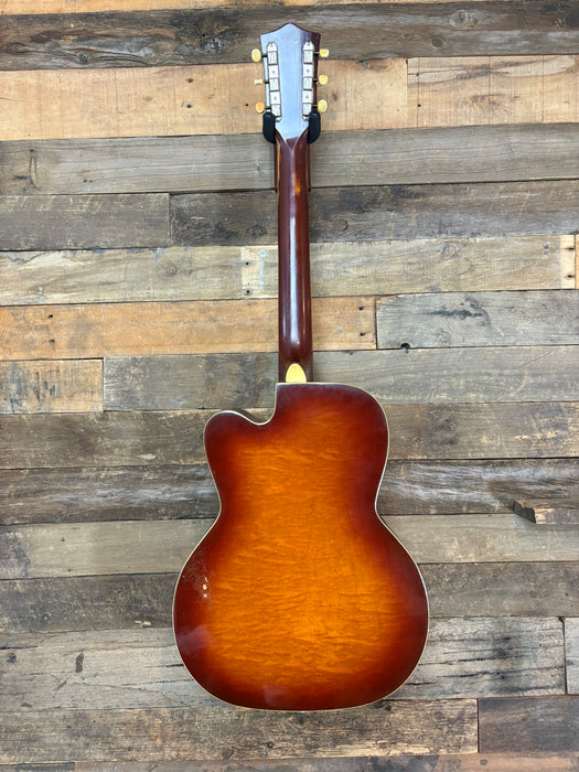 Second Hand 1956 Silvertone 1382L Thin Twin Jimmy Reed - Cherry Burst w/OHSC
