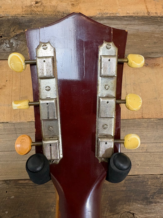 Second Hand 1956 Silvertone 1382L Thin Twin Jimmy Reed - Cherry Burst w/OHSC