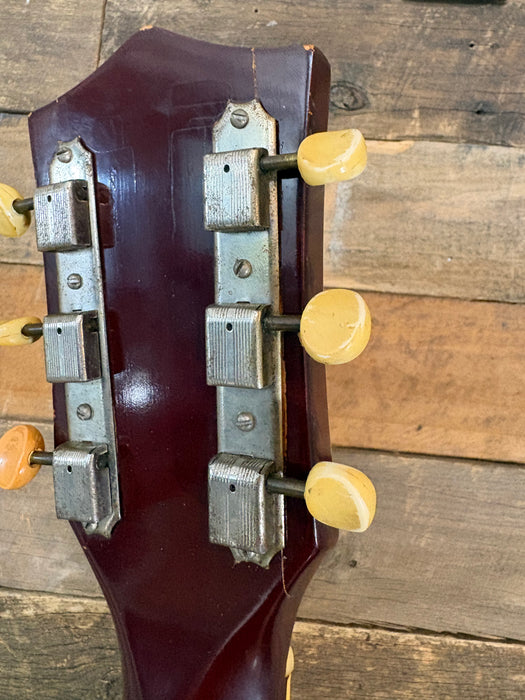 Second Hand 1956 Silvertone 1382L Thin Twin Jimmy Reed - Cherry Burst w/OHSC