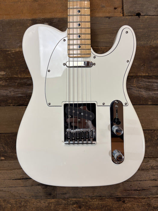 Second Hand Fender MIM Player Telecaster Polar White w/Bare Knuckle Yard Bird pickups