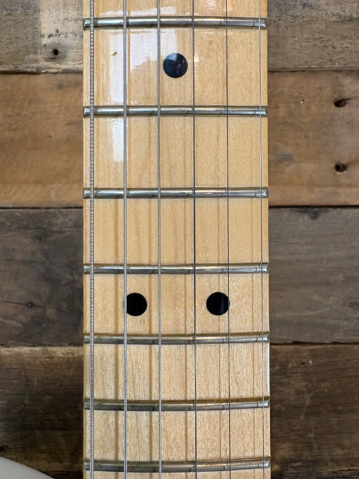 Second Hand Fender MIM Player Telecaster Polar White w/Bare Knuckle Yard Bird pickups
