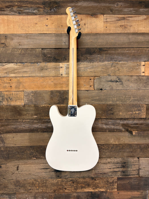 Second Hand Fender MIM Player Telecaster Polar White w/Bare Knuckle Yard Bird pickups