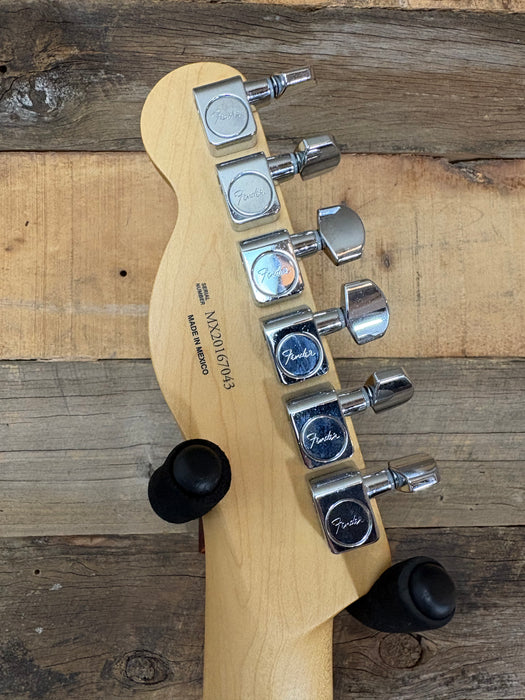 Second Hand Fender MIM Player Telecaster Polar White w/Bare Knuckle Yard Bird pickups
