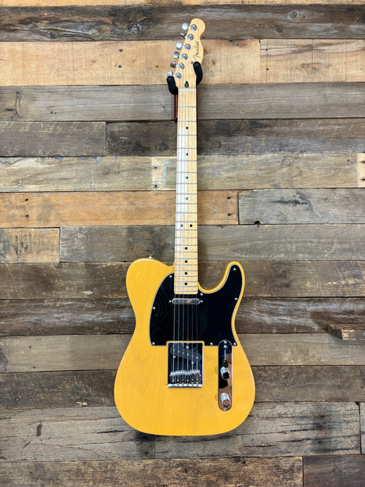Second Hand Fender MIM Player Telecaster Butterscotch Blonde w/Bare Knuckle Brown Sugar pickups