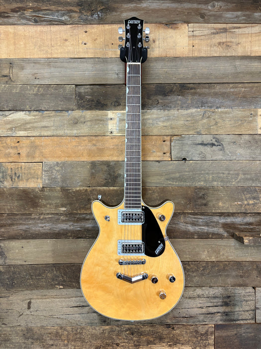 Second Hand Gretsch G5222 Electromatic Double Jet BT w/USA Filter’Tron pickups in Natural