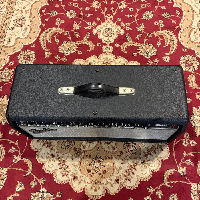 Second Hand Fender bandmaster vintage modified 40-watt hybrid tube head, w/footswitch and cover