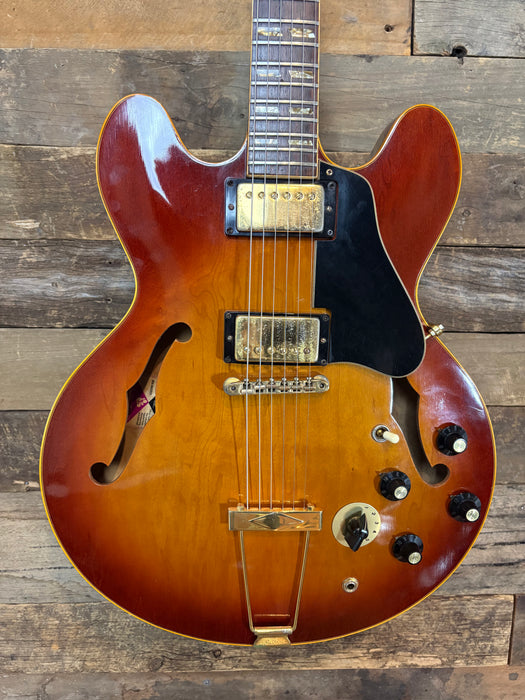 Second Hand 1972 Gibson ES-345TD "Norlin Era," in Iced Tea Sunburst finish, w/Original Stereo Cable, Stereo/Mono adapter & OHSC