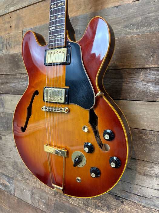 Second Hand 1972 Gibson ES-345TD "Norlin Era," in Iced Tea Sunburst finish, w/Original Stereo Cable, Stereo/Mono adapter & OHSC