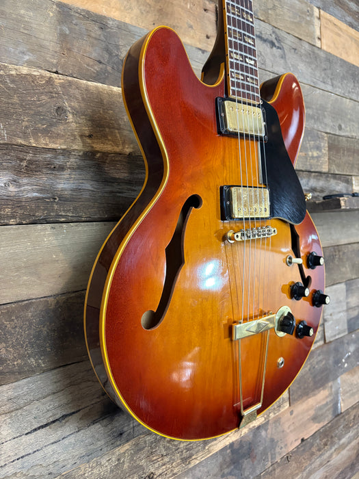 Second Hand 1972 Gibson ES-345TD "Norlin Era," in Iced Tea Sunburst finish, w/Original Stereo Cable, Stereo/Mono adapter & OHSC