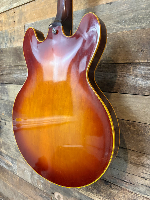 Second Hand 1972 Gibson ES-345TD "Norlin Era," in Iced Tea Sunburst finish, w/Original Stereo Cable, Stereo/Mono adapter & OHSC