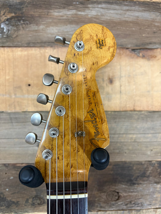 Second Hand 1997 Fender Custom Shop 1960's Stratocaster John Cruz Cunetto Relic in Fiesta Red w/OHSC
