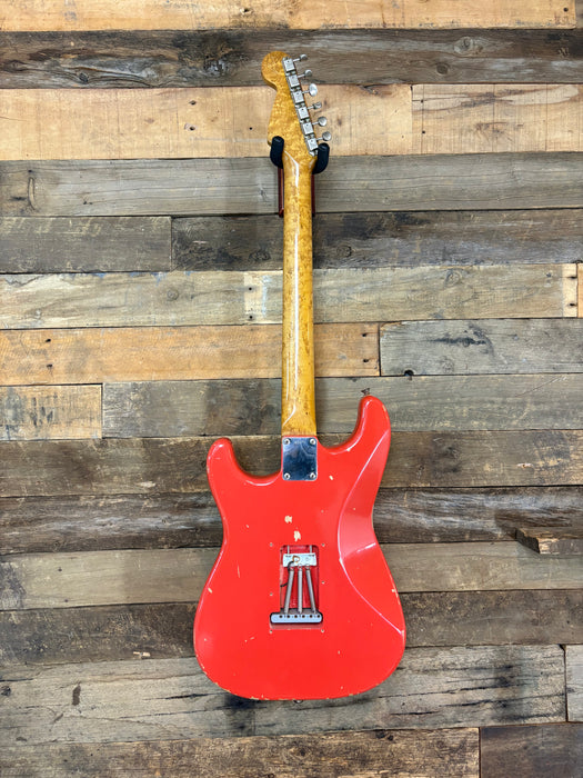 Second Hand 1997 Fender Custom Shop 1960's Stratocaster John Cruz Cunetto Relic in Fiesta Red w/OHSC