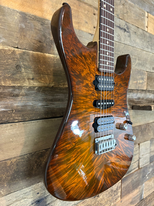 Second Hand 2001 Suhr Custom Standard "Burl Bengal" (Master Built by Kenny Gin) w/OHSC