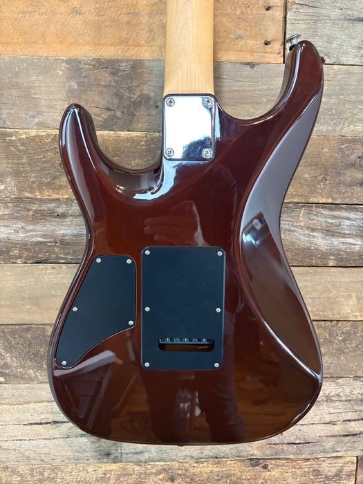 Second Hand 2001 Suhr Custom Standard "Burl Bengal" (Master Built by Kenny Gin) w/OHSC