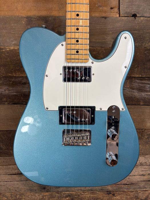 Second Hand 2018 Fender MIM Player Series Telecaster HH- Tidepool Blue
