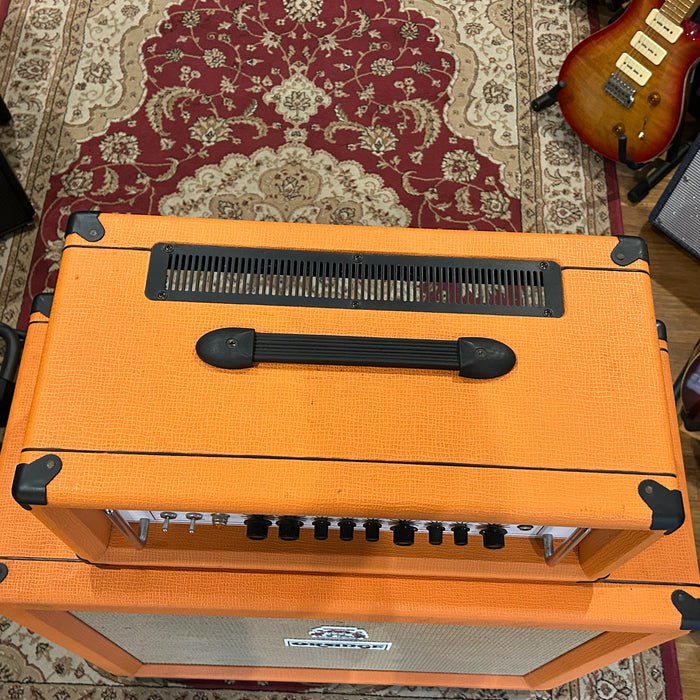 Second Hand Orange Rockerverb 50 MkI Head & PPC412 Cab