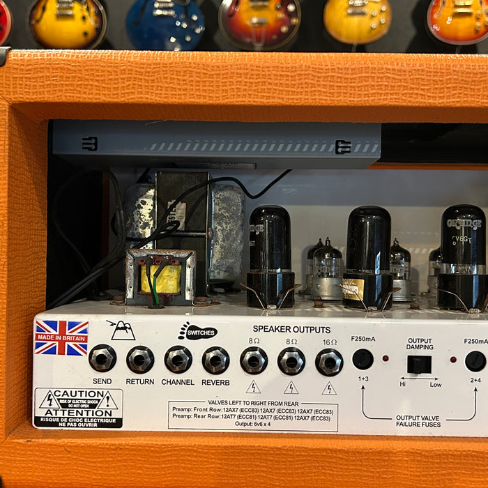 Second Hand Orange Rockerverb 50 MkI Head & PPC412 Cab