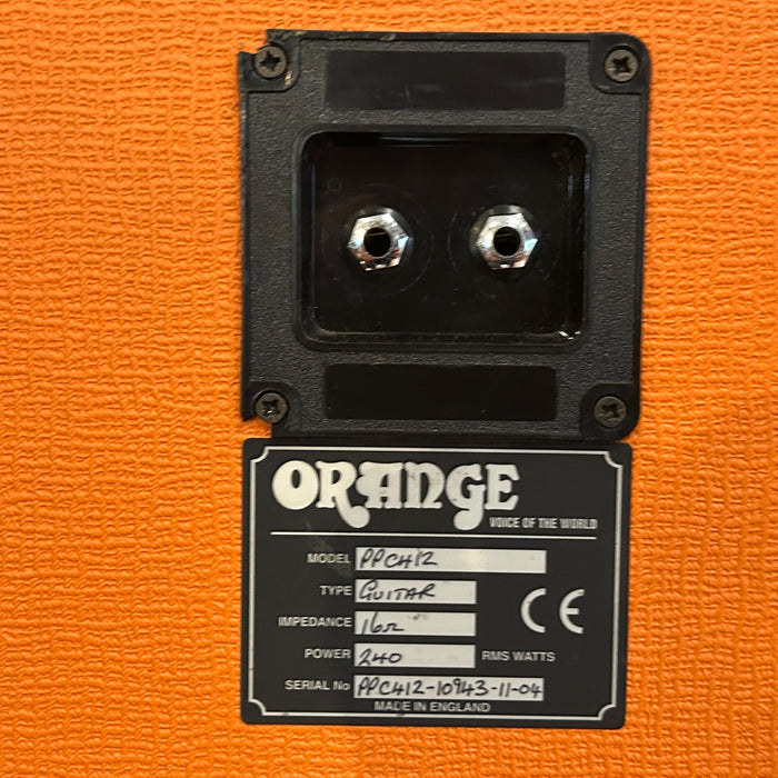 Second Hand Orange Rockerverb 50 MkI Head & PPC412 Cab