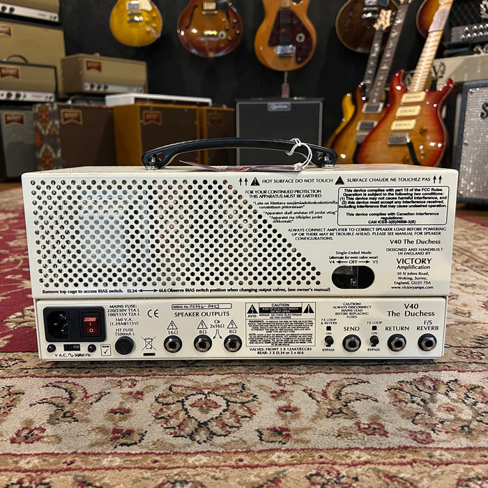 Second Hand Victory V40 The Duchess MK1 Amp Head
