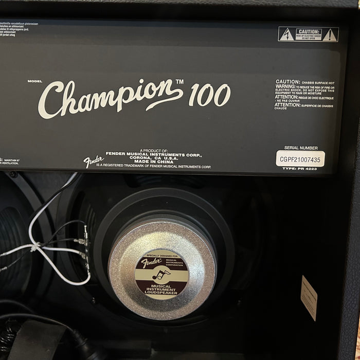 Second Hand Fender Champion 100 Combo