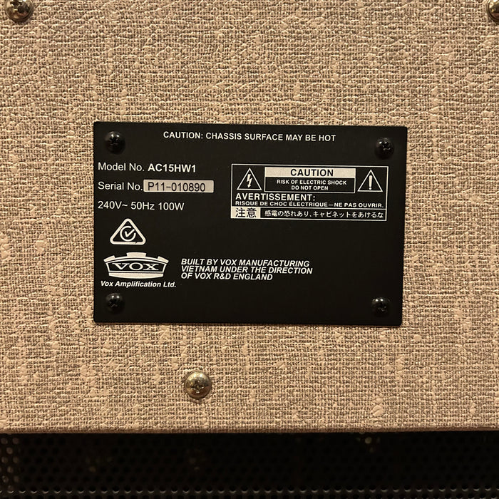 Second Hand VOX AC30 Hand-Wired 2x12 Guitar Amp Combo (AC30HW2)