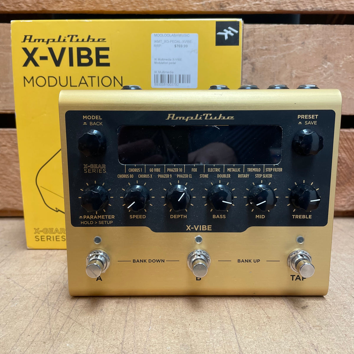 Second hand Amplitube X-VIBE with box — Pedal Empire
