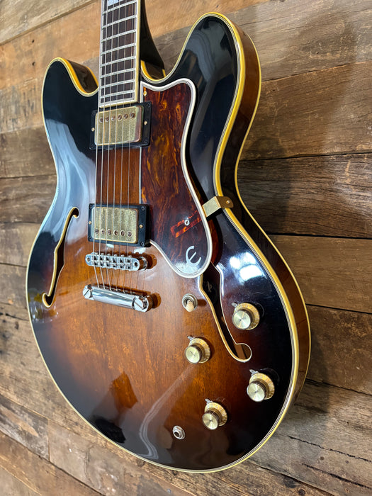 Second Hand 1984 Epiphone Sheraton (Matsumoku, Japan) – Antique Sunburst w/Maxon MMK-75s & OHSC