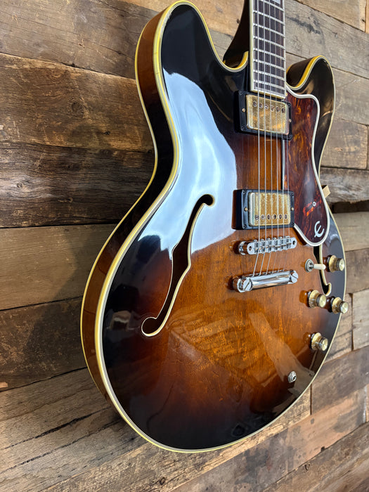 Second Hand 1984 Epiphone Sheraton (Matsumoku, Japan) – Antique Sunburst w/Maxon MMK-75s & OHSC