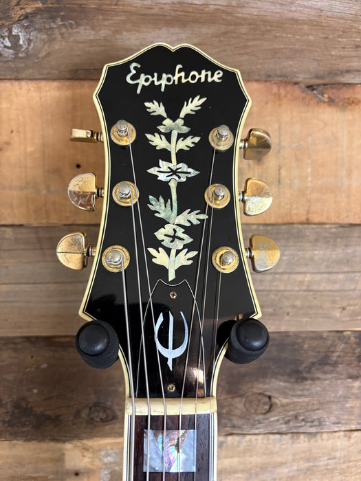 Second Hand 1984 Epiphone Sheraton (Matsumoku, Japan) – Antique Sunburst w/Maxon MMK-75s & OHSC