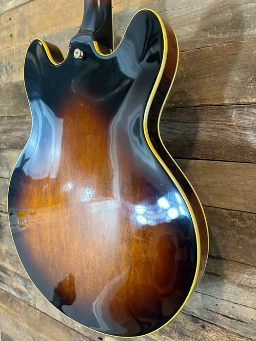 Second Hand 1984 Epiphone Sheraton (Matsumoku, Japan) – Antique Sunburst w/Maxon MMK-75s & OHSC