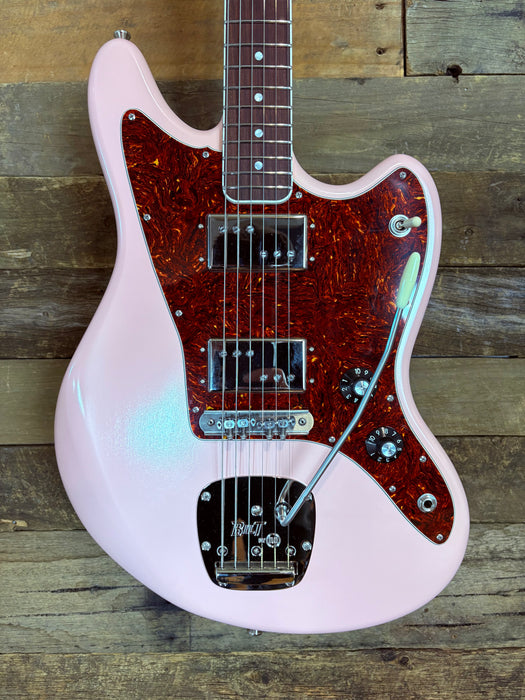 Bilt Guitars Relevator L.S. - Shell Pink - Fralin Wide Range Pickups w/Soft Case