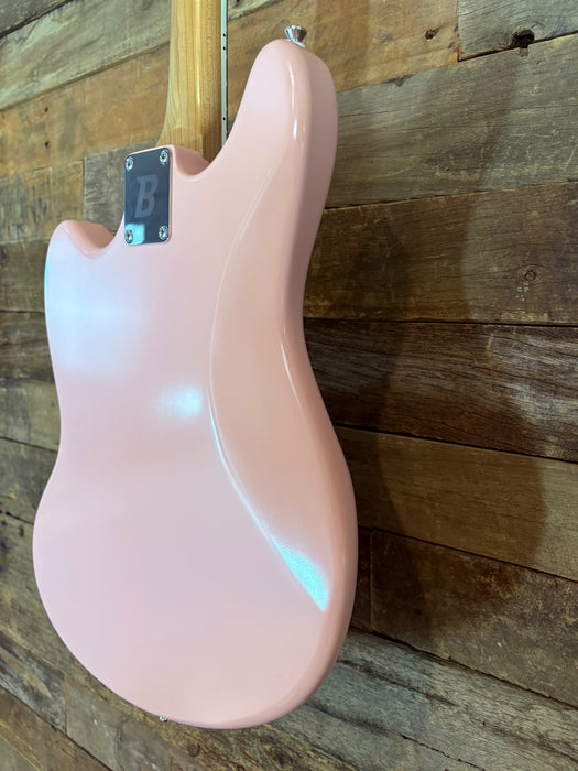 Bilt Guitars Relevator L.S. - Shell Pink - Fralin Wide Range Pickups w/Soft Case