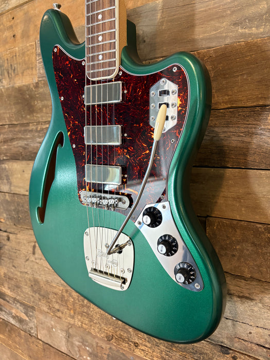 Bilt Guitars S.S. Zaftig - Semi Hollow Guitar - Caddy Green - Fralin Firebird Humbuckers