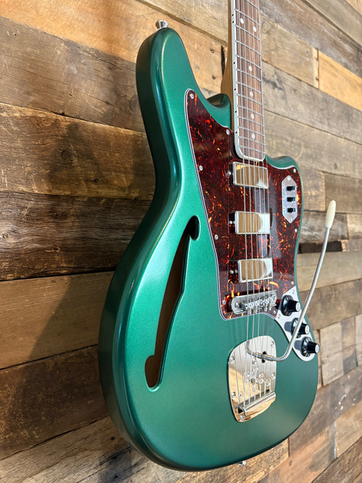 Bilt Guitars S.S. Zaftig - Semi Hollow Guitar - Caddy Green - Fralin Firebird Humbuckers