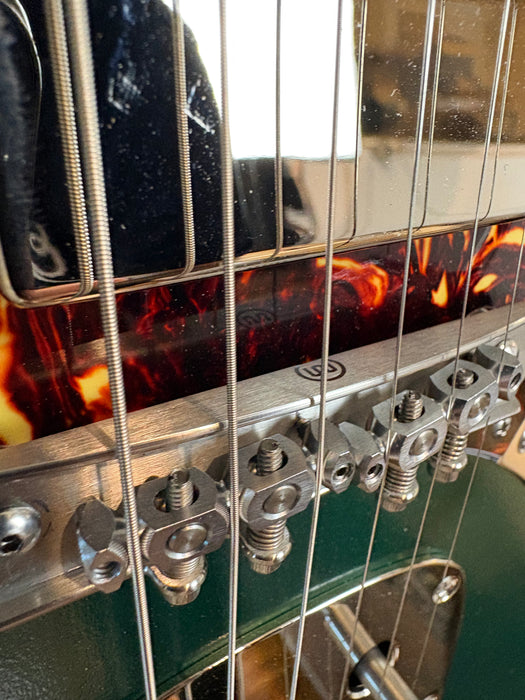 Bilt Guitars S.S. Zaftig - Semi Hollow Guitar - Caddy Green - Fralin Firebird Humbuckers