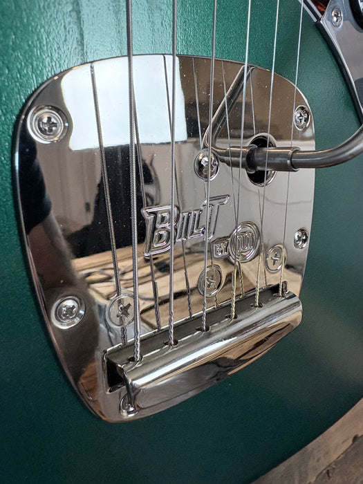 Bilt Guitars S.S. Zaftig - Semi Hollow Guitar - Caddy Green - Fralin Firebird Humbuckers