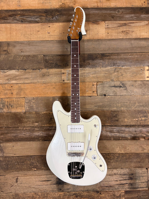 Bilt Guitars Relevator L.S. - Olympic White - Curtis Novak JM-V Pickups w/Soft Case