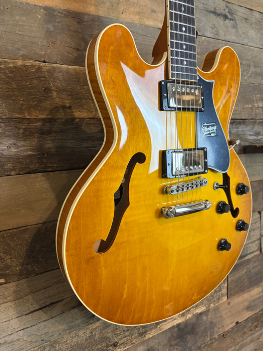 Second Hand 2025 Heritage H-535 Dirty Lemon Burst Electric Guitar w/OHSC