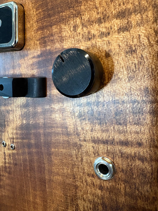 Wrecker Guitars Pearler W011, Hand Built in Brisbane QLD, Native Timbers, Stain with Rubio Monocoat Oil, w/Madlove Dynasonic Soapbar