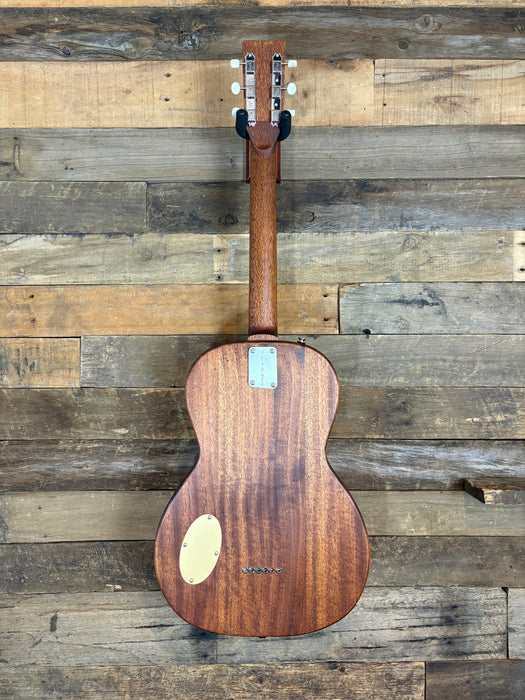 Wrecker Guitars Pearler W011, Hand Built in Brisbane QLD, Native Timbers, Stain with Rubio Monocoat Oil, w/Madlove Dynasonic Soapbar