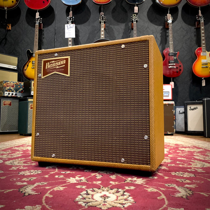 Benson Nathan Junior Reverb Combo- Lacquered Tweed
