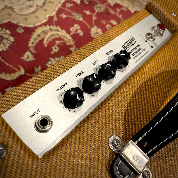 Benson Nathan Junior Reverb Combo- Lacquered Tweed