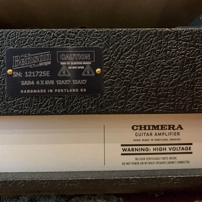 Benson Amps Chimera 30watt Head - Black