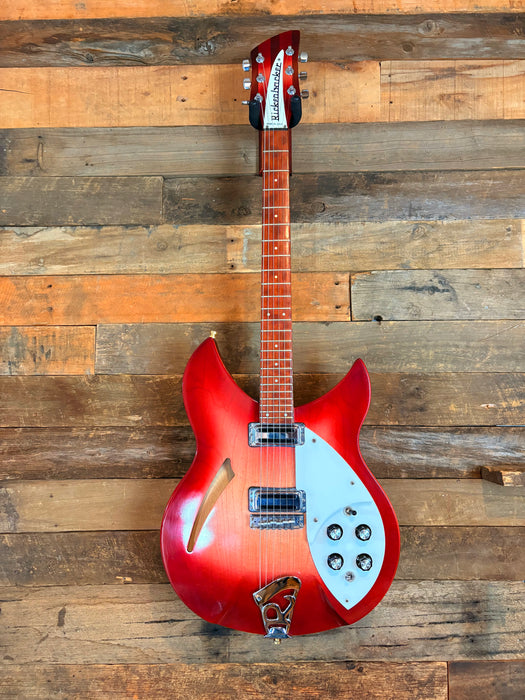Second Hand 2002 Rickenbacker 330FG in Classic Fireglo w/Mr Fabulous - Firebird Mini Humbuckers, Series/Parallel switch & OHSC