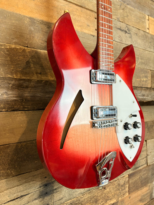 Second Hand 2002 Rickenbacker 330FG in Classic Fireglo w/Mr Fabulous - Firebird Mini Humbuckers, Series/Parallel switch & OHSC