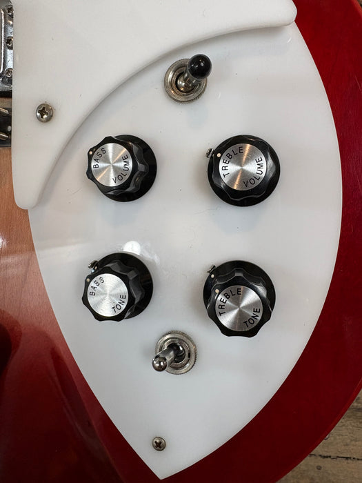 Second Hand 2002 Rickenbacker 330FG in Classic Fireglo w/Mr Fabulous - Firebird Mini Humbuckers, Series/Parallel switch & OHSC