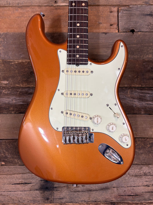 Second Hand 2003 James Tyler USA Classic in Metallic Copper with a matching headstock w/OHSC (Copy)
