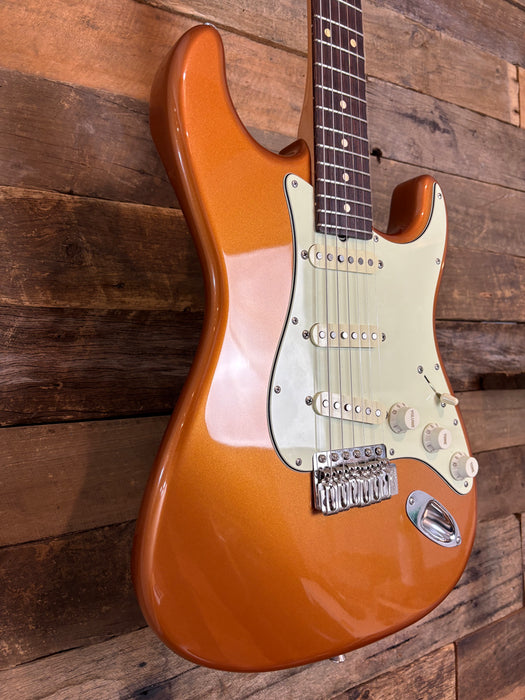 Second Hand 2003 James Tyler USA Classic in Metallic Copper with a matching headstock w/OHSC (Copy)