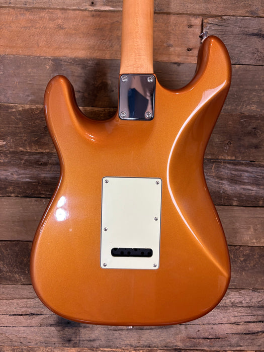 Second Hand 2003 James Tyler USA Classic in Metallic Copper with a matching headstock w/OHSC (Copy)