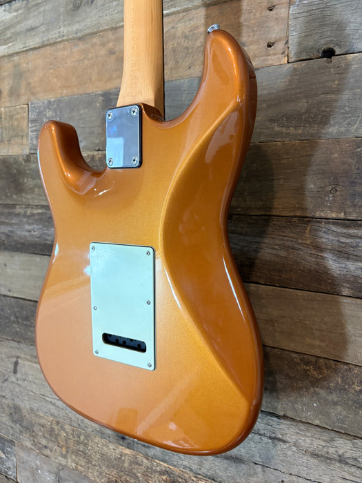 Second Hand 2003 James Tyler USA Classic in Metallic Copper with a matching headstock w/OHSC (Copy)